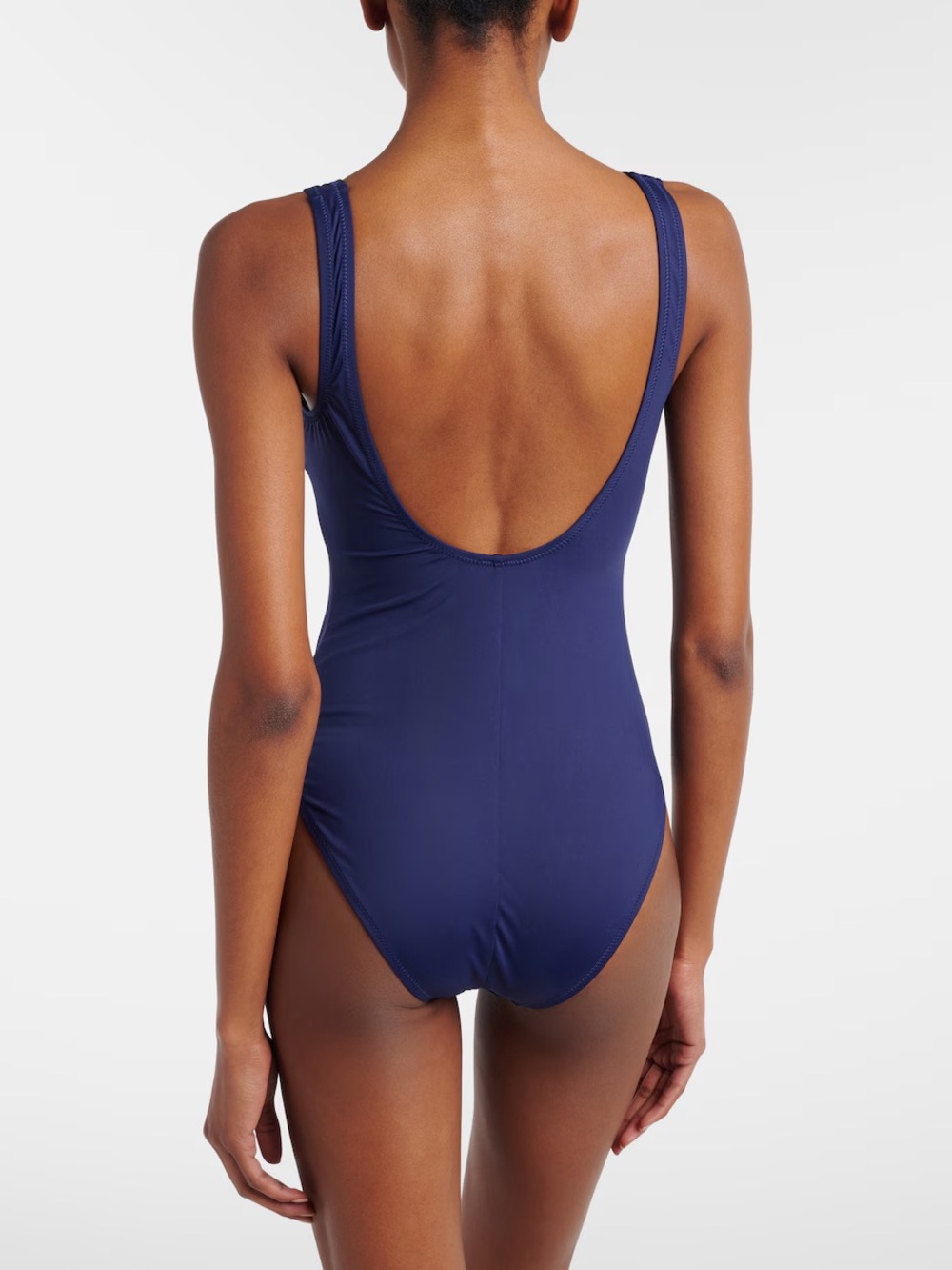 Polo Ralph Lauren one piece scoopback one piece embroidered logo swimsuit medium - Picture 3 of 8